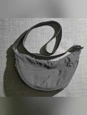 Uniqlo Minimalist Black Crescent Crossbody Bag